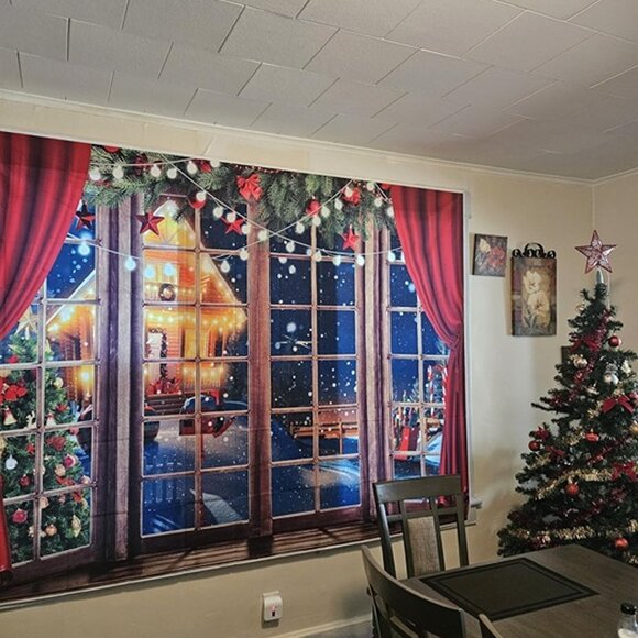 NEW 7X5FT Christmas Backdrops for Photography Christmas - Picture 2 of 9